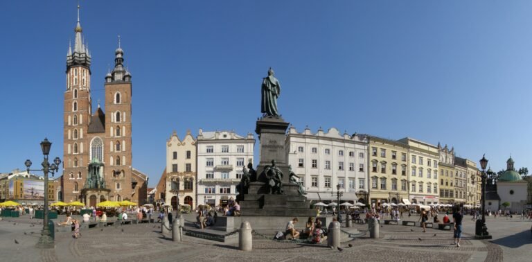 Rynek Główny, the Main Market Square in Kraków