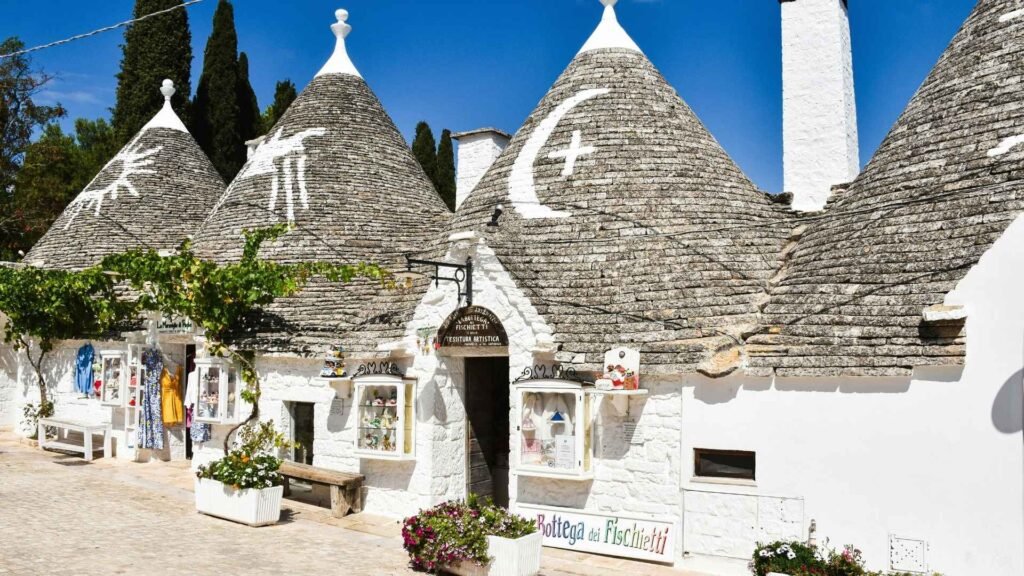 Charming Trulli Houses in Alberobello, Italy