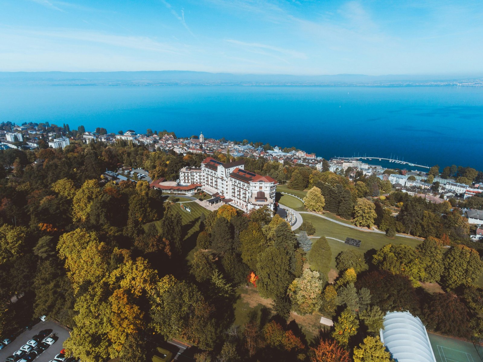Évian-les-Bains in France. Where Global Diplomacy meets Alpine Luxury